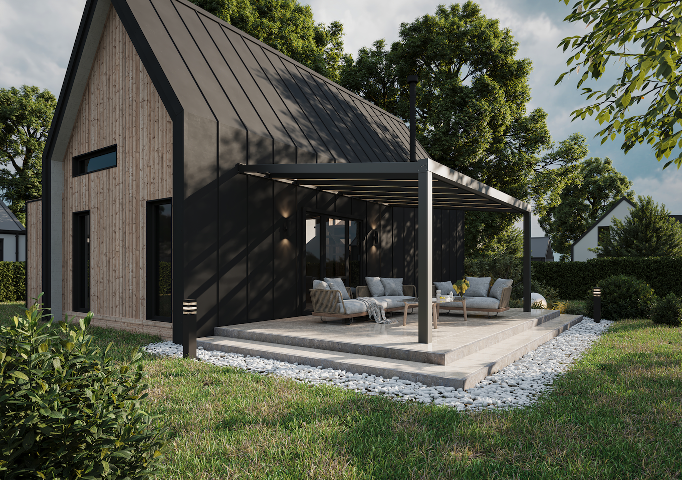 Aluminium-Veranda von The Garden Gallery